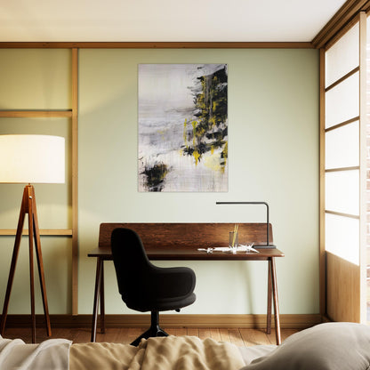 Quattro Stagioni II. Inverno - Cy Twombly Brushed Aluminum Print - 70x100 cm / 28x40 inches | Cy Twombly Aluminum Print | Cy Twombly Prints