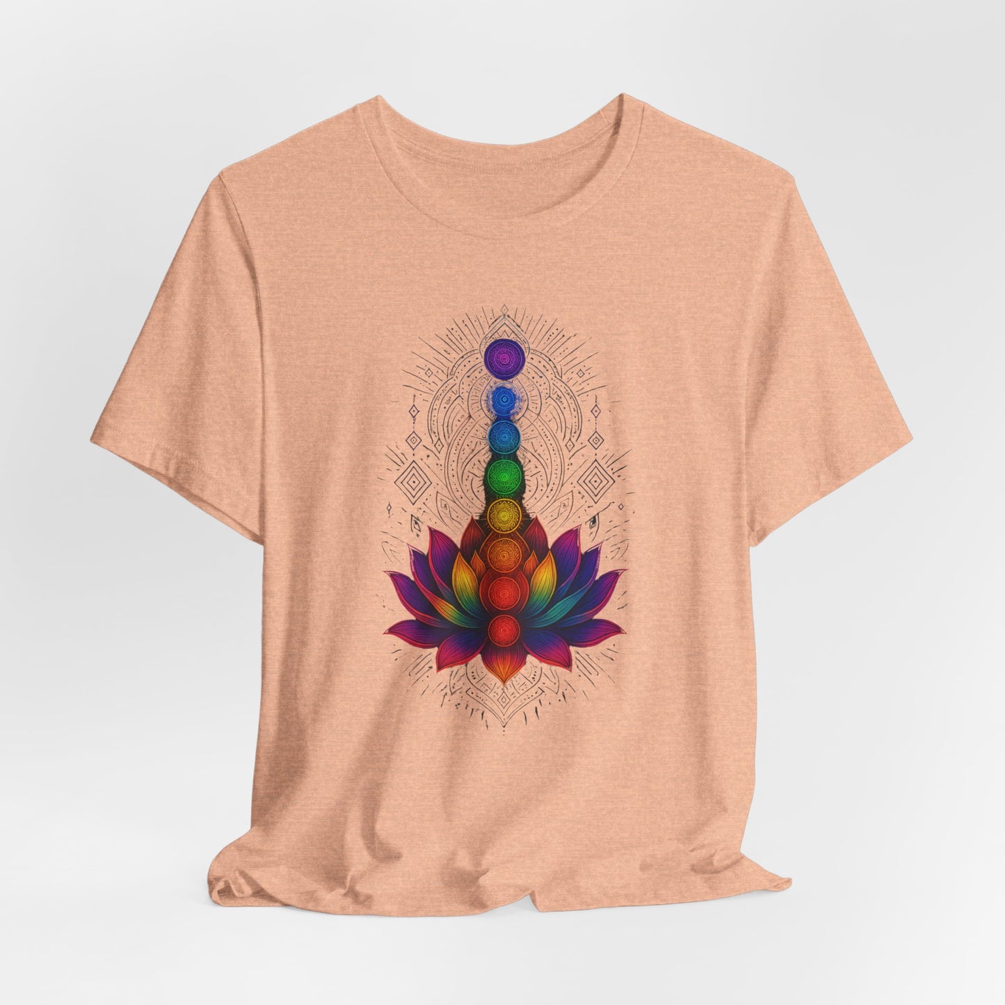 Amante del yoga espiritual de la flor de loto del chakra