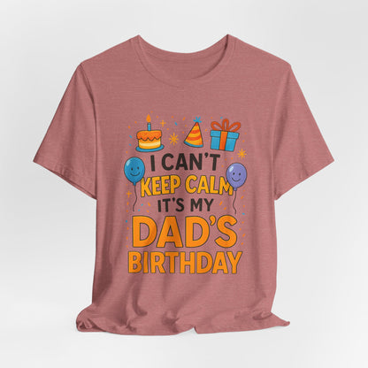 Regalo de cumpleaños para papá No puedo mantener la calma Es el cumpleaños de mi papá Feliz padre