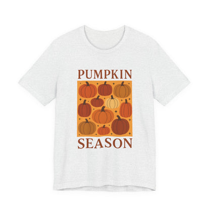 Camiseta de temporada de calabaza para mujer Boho Pumpkin