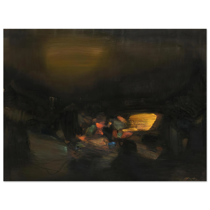 Chu teh Chun - 4 AVRIL 1979  75x100 cm / 30x40inches Fine Art Poster