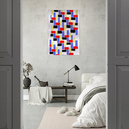 %D1%81OULEURS IDEES - Sonia Delaunay Brushed Aluminum Print - 70x100 cm / 28x40 inches | Sonia Delaunay Aluminum Print | Sonia Delaunay Prints