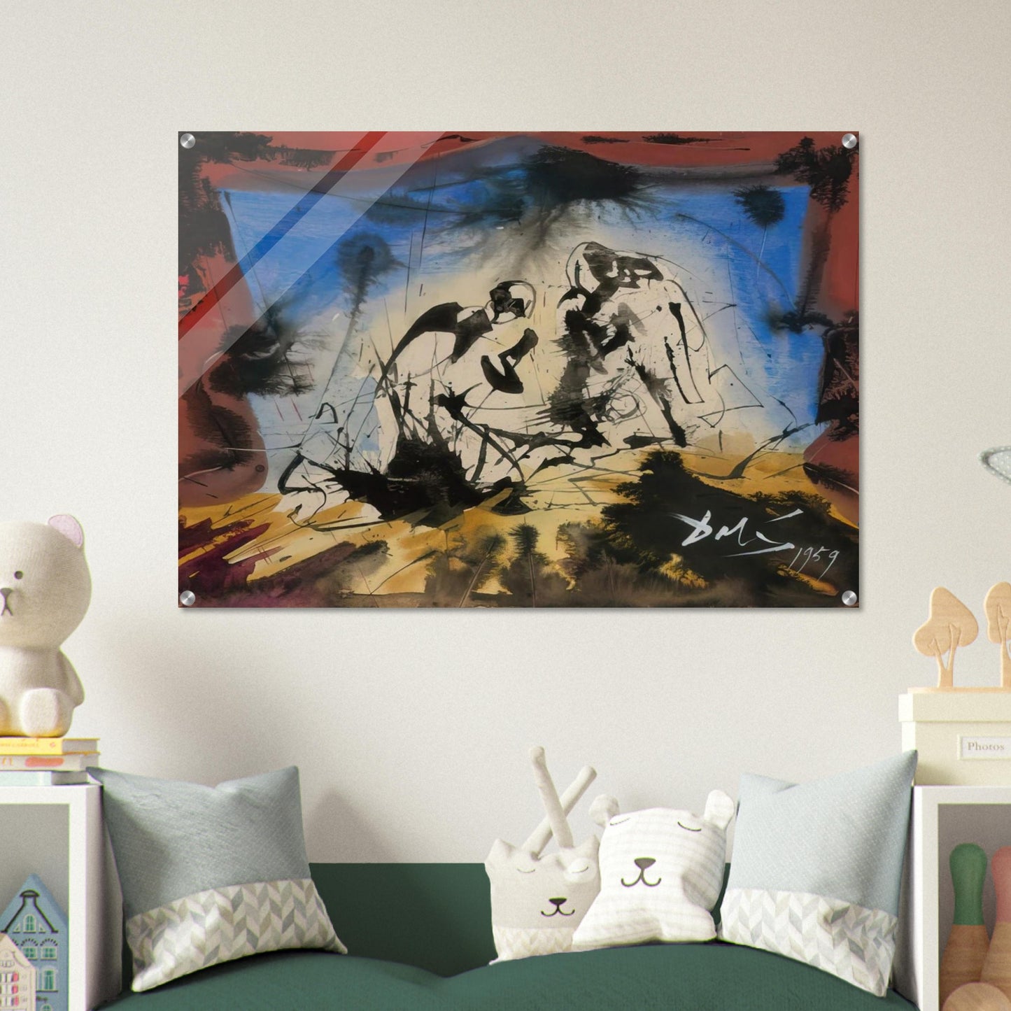 NATIVITY 1959 - Salvador Dali Acrylic Print - 70x100 cm / 28x40″ inches | Salvador Dali Wall Art | Salvador Dali Prints
