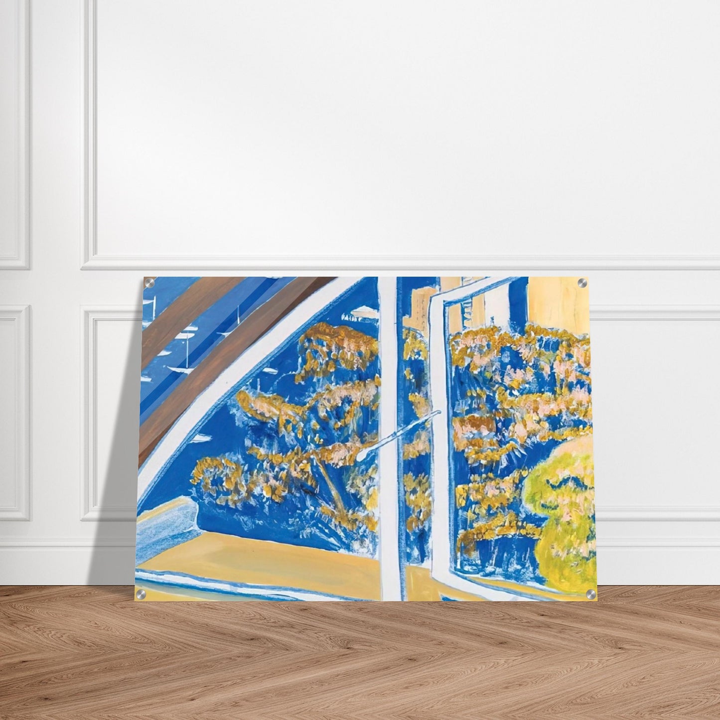 The Window, Lavender Bay - 1980 - Brett Whiteley Acrylic Print - 70x100 cm / 28x40″ inches
