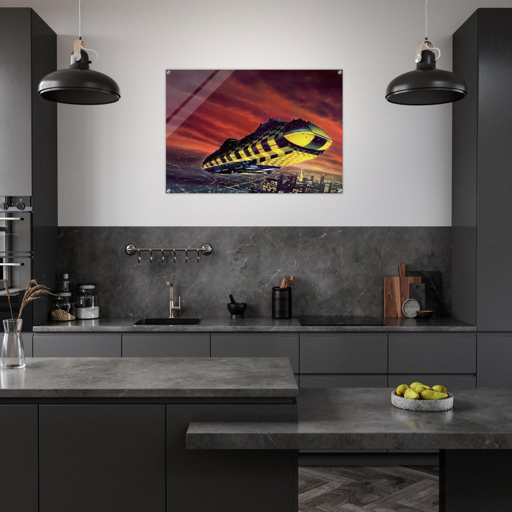Chris Foss - Chris Foss Acrylic Print - 70x100 cm / 28x40″ inches | Chris Foss Wall Art | Chris Foss Prints