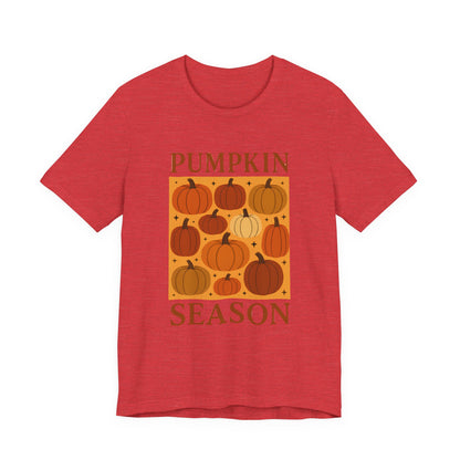 Camiseta de temporada de calabaza para mujer Boho Pumpkin