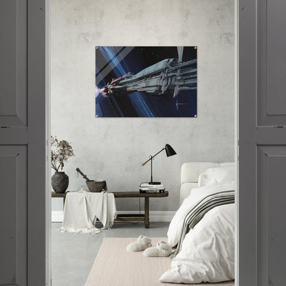 Syd Mead - Syd Mead Acrylic Print - 70x100 cm / 28x40″ inches
