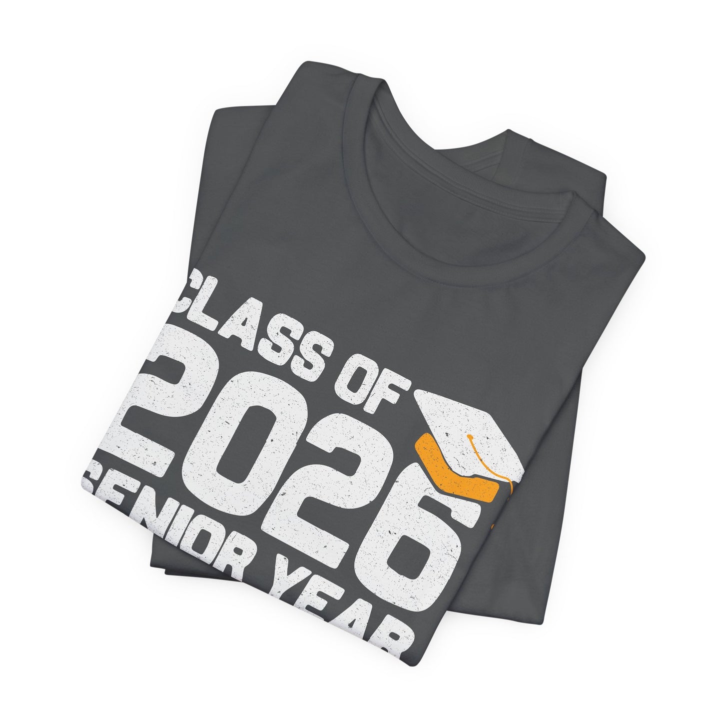 Camiseta de último año de la clase de 2026, camiseta de graduación, regalo de graduación unisex, ropa para estudiantes de último año de secundaria, camiseta con destino a la universidad