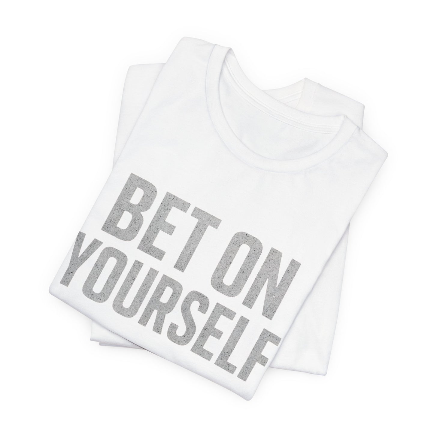 Camiseta de motivación fitness - Gymish Lifestyle Apuesta por ti mismo Camisetas de entrenamiento para hombre
