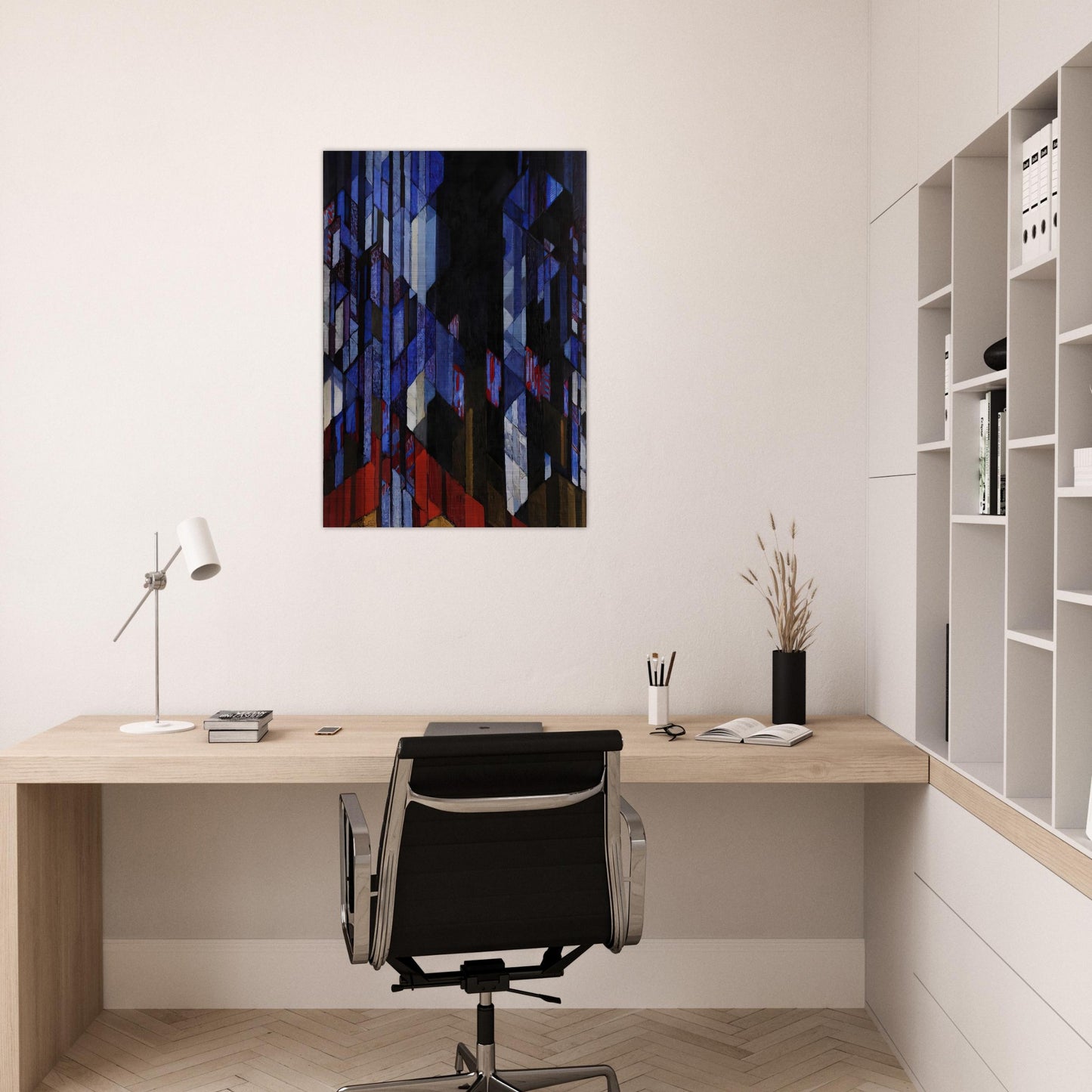 Cathedral - Frantisek Kupka Brushed Aluminum Print - 70x100 cm / 28x40 inches | Frantisek Kupka Aluminum Print | Frantisek Kupka Prints