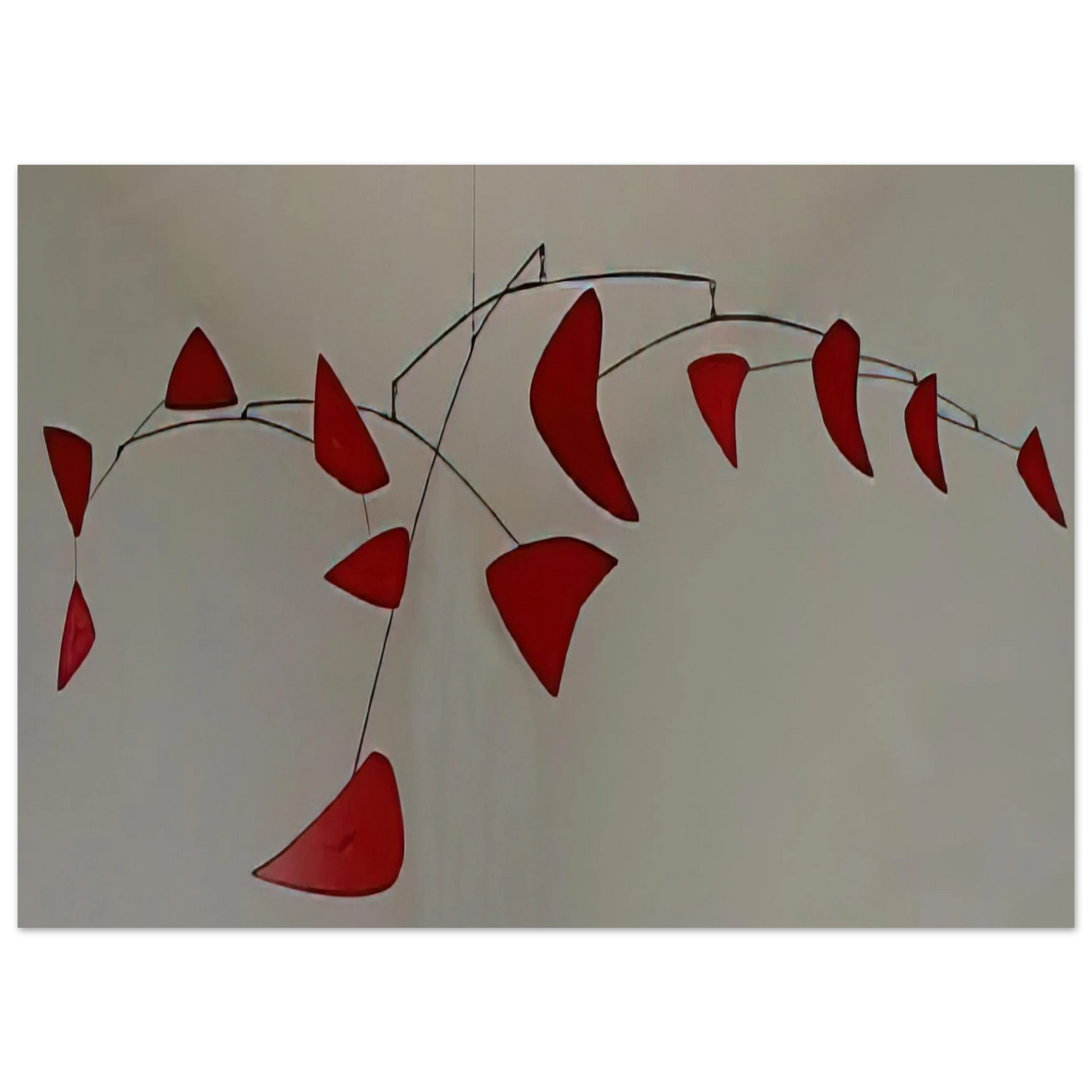 Alexander Calder - RED MOBILE 1956 Fine Art Poster