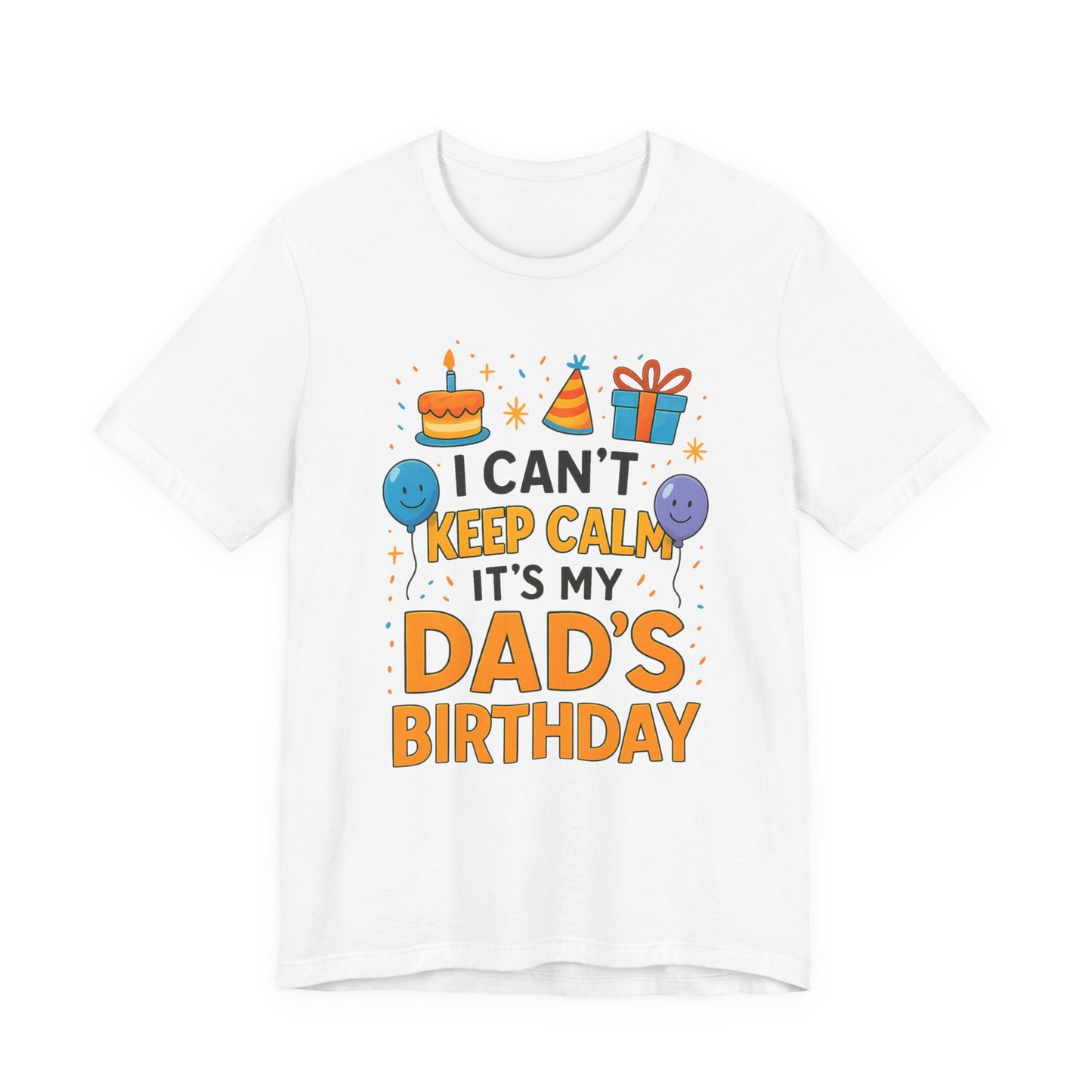 Regalo de cumpleaños para papá No puedo mantener la calma Es el cumpleaños de mi papá Feliz padre