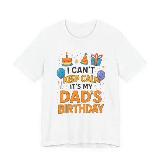 Regalo de cumpleaños para papá No puedo mantener la calma Es el cumpleaños de mi papá Feliz padre