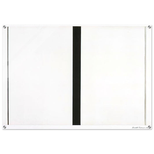 Untitled Etching #1 - Barnett Newman Acrylic Print - 70x100 cm / 28x40″ inches