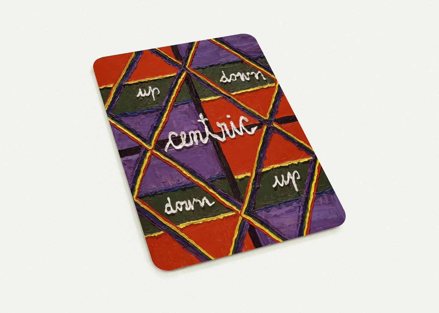 Interlacing Colors I - 1959 By Alfred Jensen Pack of 10 Post Cards | Alfred Jensen Post Cards | A6 (10.5 x 14.8 cm) - 4.1 x 5.8 inches