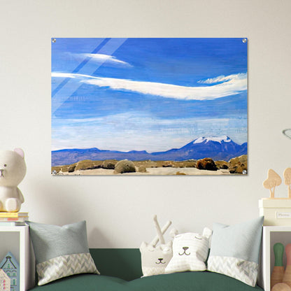 THE CLOUD COACHELLA VALLEY CALIFORNIA 1940 - Maynard Dixon Acrylic Print - 70x100 cm / 28x40″ inches | Maynard Dixon Wall Art | Maynard Dixon Prints