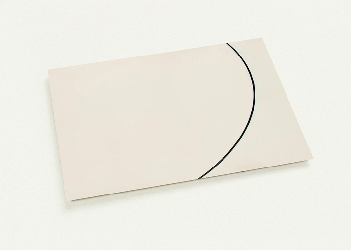 Curve By Ellsworth Kelly Pack of 10 Post Cards | Ellsworth Kelly Post Cards | A6 (10.5 x 14.8 cm) - 4.1 x 5.8 inches