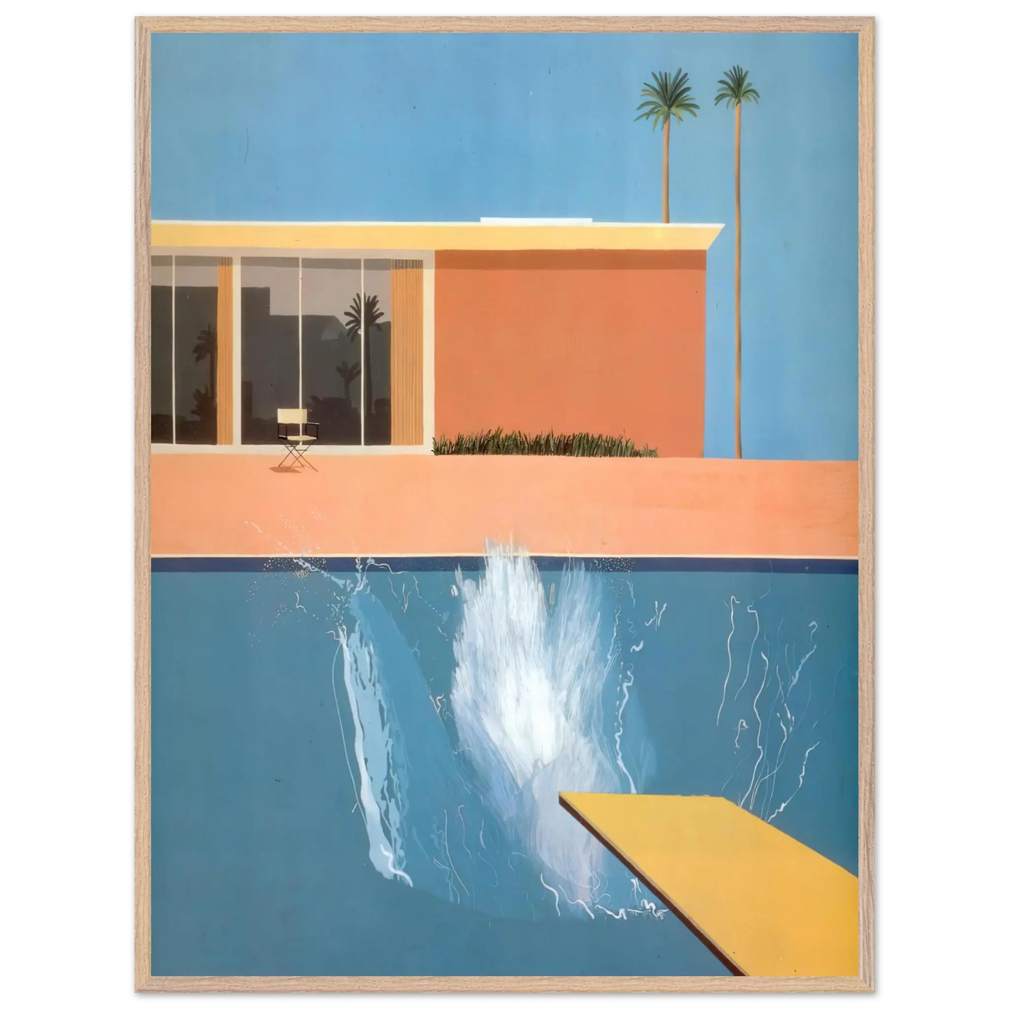 David Hockney - David Hockney Wall art - 75x100 cm / 30x40 Inches - Fine Art Poster - -