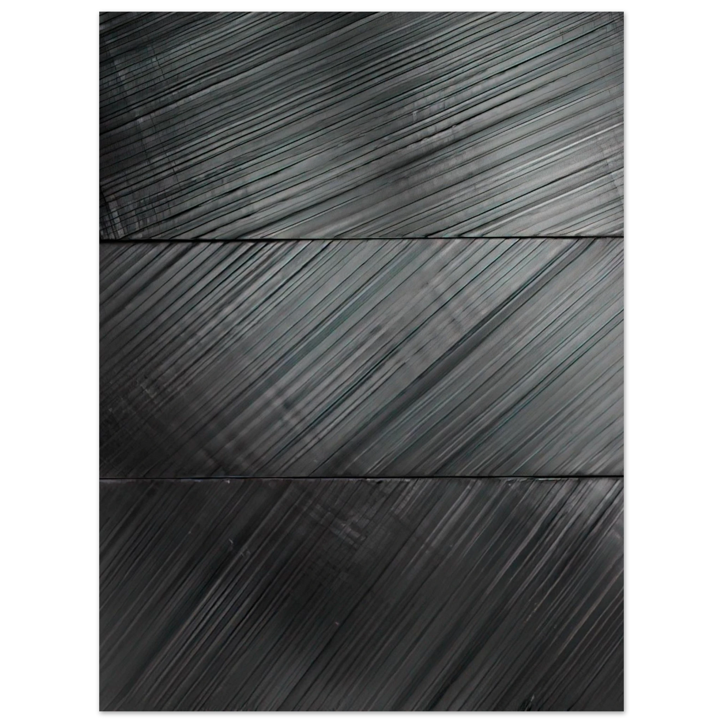 Pierre Soulages - Peinture 18 Mars 2010 - 2010  75x100 cm / 30x40inches Fine Art Poster