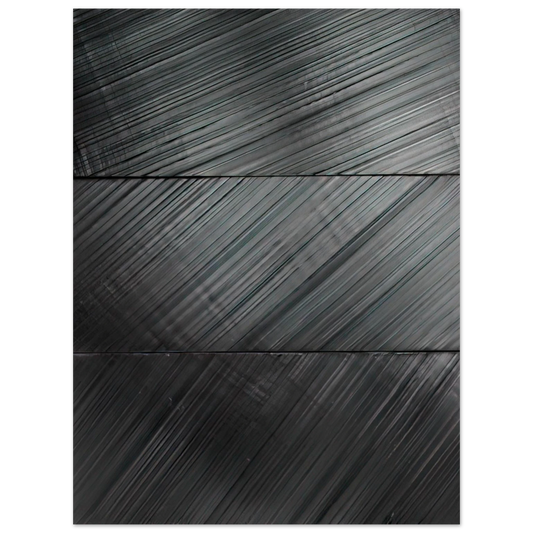 Pierre Soulages - Peinture 18 Mars 2010 - 2010  75x100 cm / 30x40inches Fine Art Poster