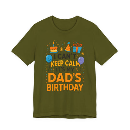 Regalo de cumpleaños para papá No puedo mantener la calma Es el cumpleaños de mi papá Feliz padre