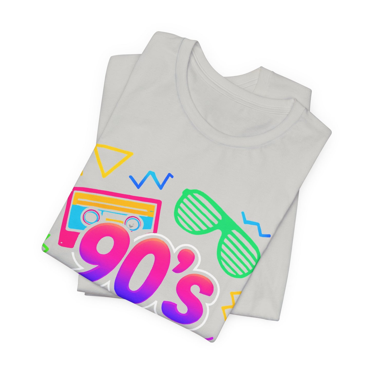 Música de la vieja escuela de los 90: ambiente arcade, clásico vintage de los 90. Camiseta retro de los 90 con la frase "Amo los años noventa".