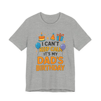 Regalo de cumpleaños para papá No puedo mantener la calma Es el cumpleaños de mi papá Feliz padre