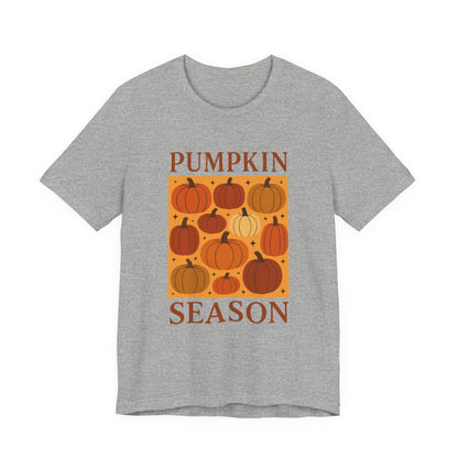 Camiseta de temporada de calabaza para mujer Boho Pumpkin