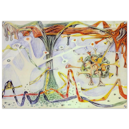 MORPHOLOGY 1937 - Roberto Matta Acrylic Print - 70x100 cm / 28x40″ inches