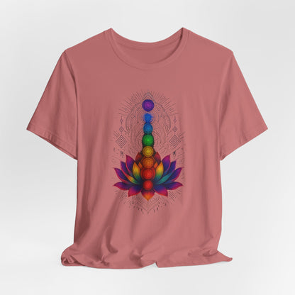 Amante del yoga espiritual de la flor de loto del chakra