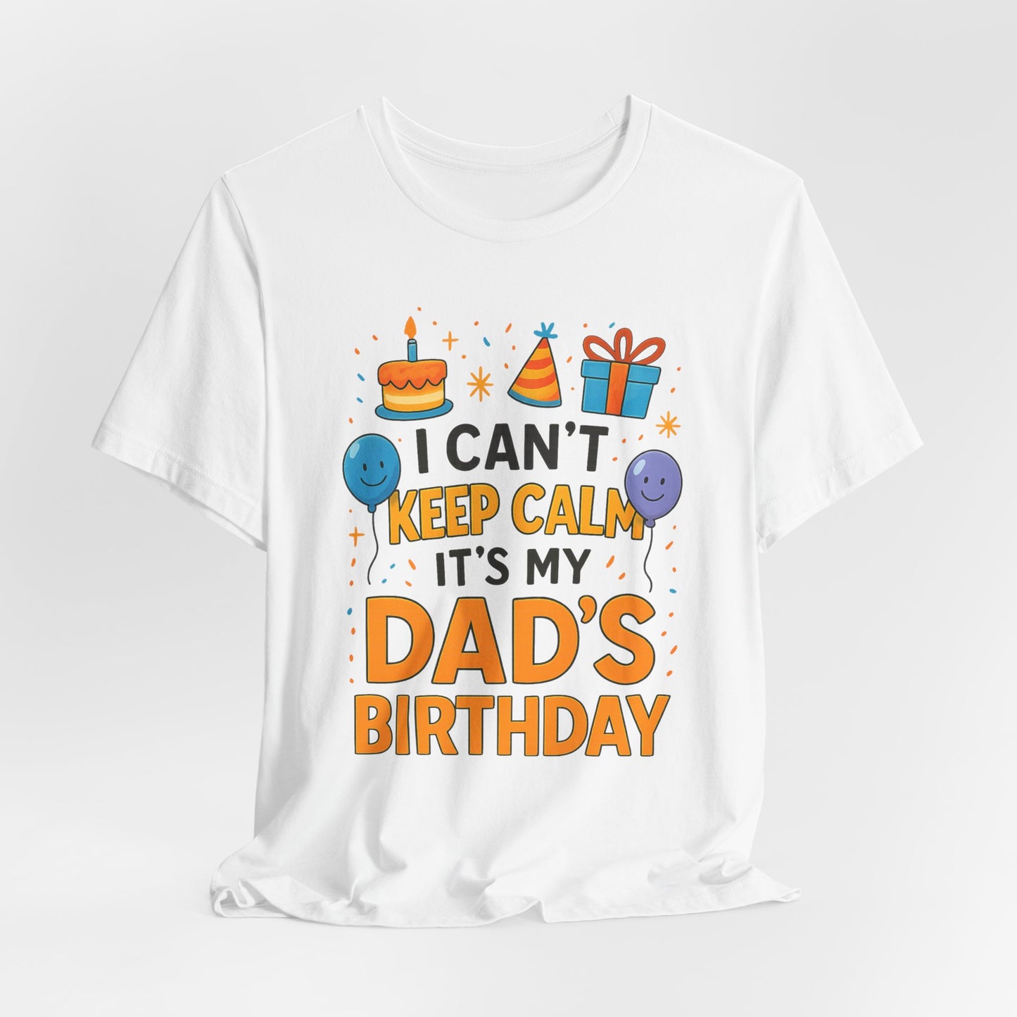 Regalo de cumpleaños para papá No puedo mantener la calma Es el cumpleaños de mi papá Feliz padre