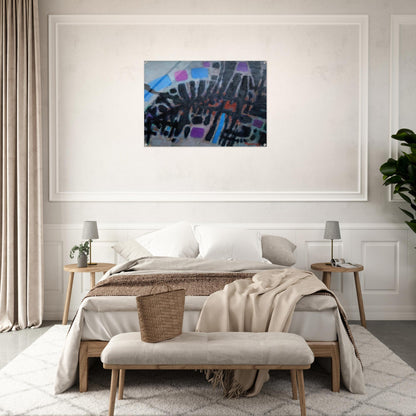 Untitled - 1957 - Alfred Manessier Acrylic Print - 70x100 cm / 28x40″ inches