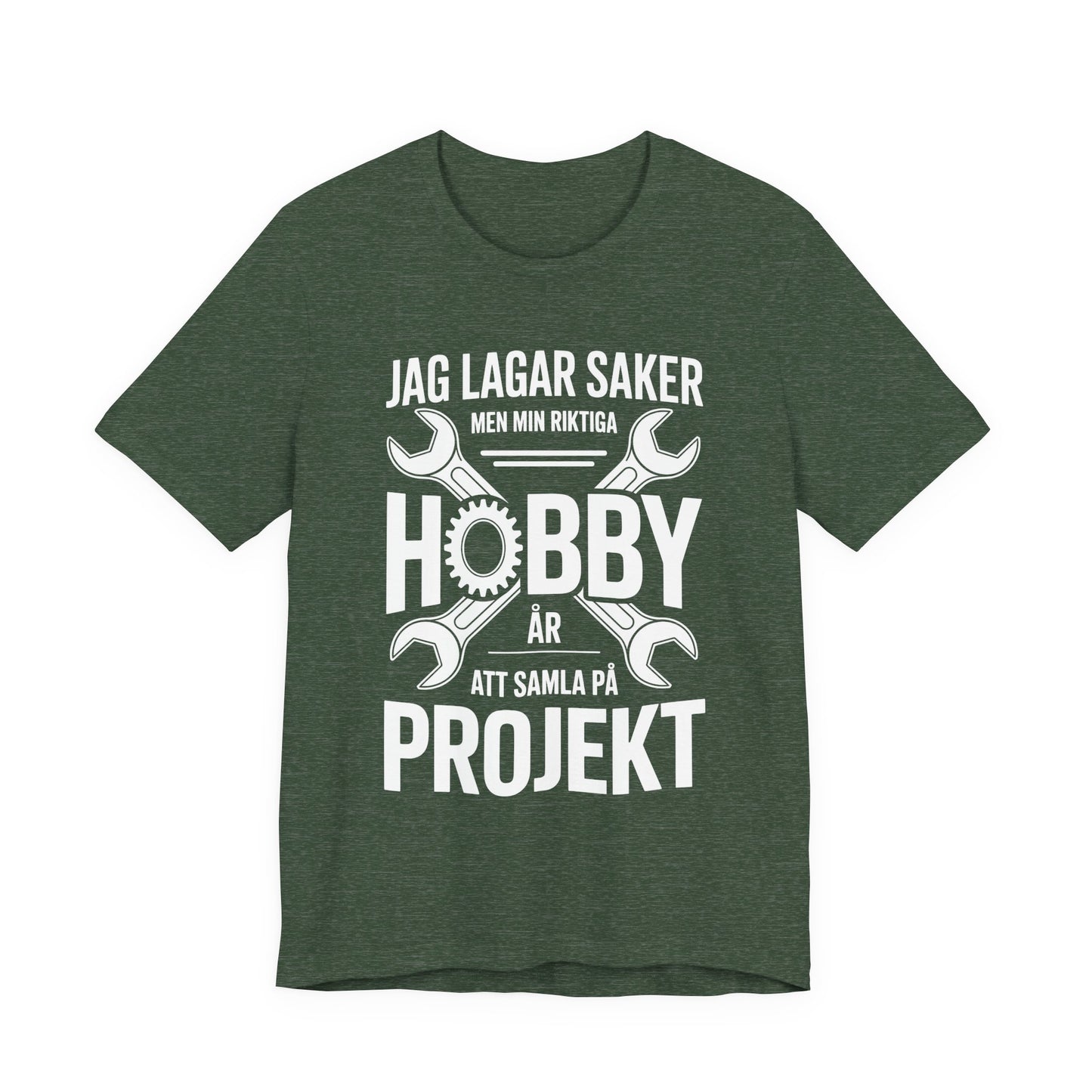 Camiseta de proyectos de hobby: divertida camiseta DIY para artesanos, regalo para manitas, Día del Padre, ropa informal, ropa de taller