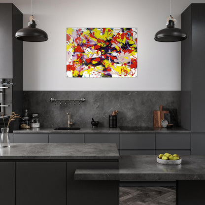 Untitled  SFP94-69  SFF 1743  - Sam Francis Acrylic Print - 70x100 cm / 28x40″ inches