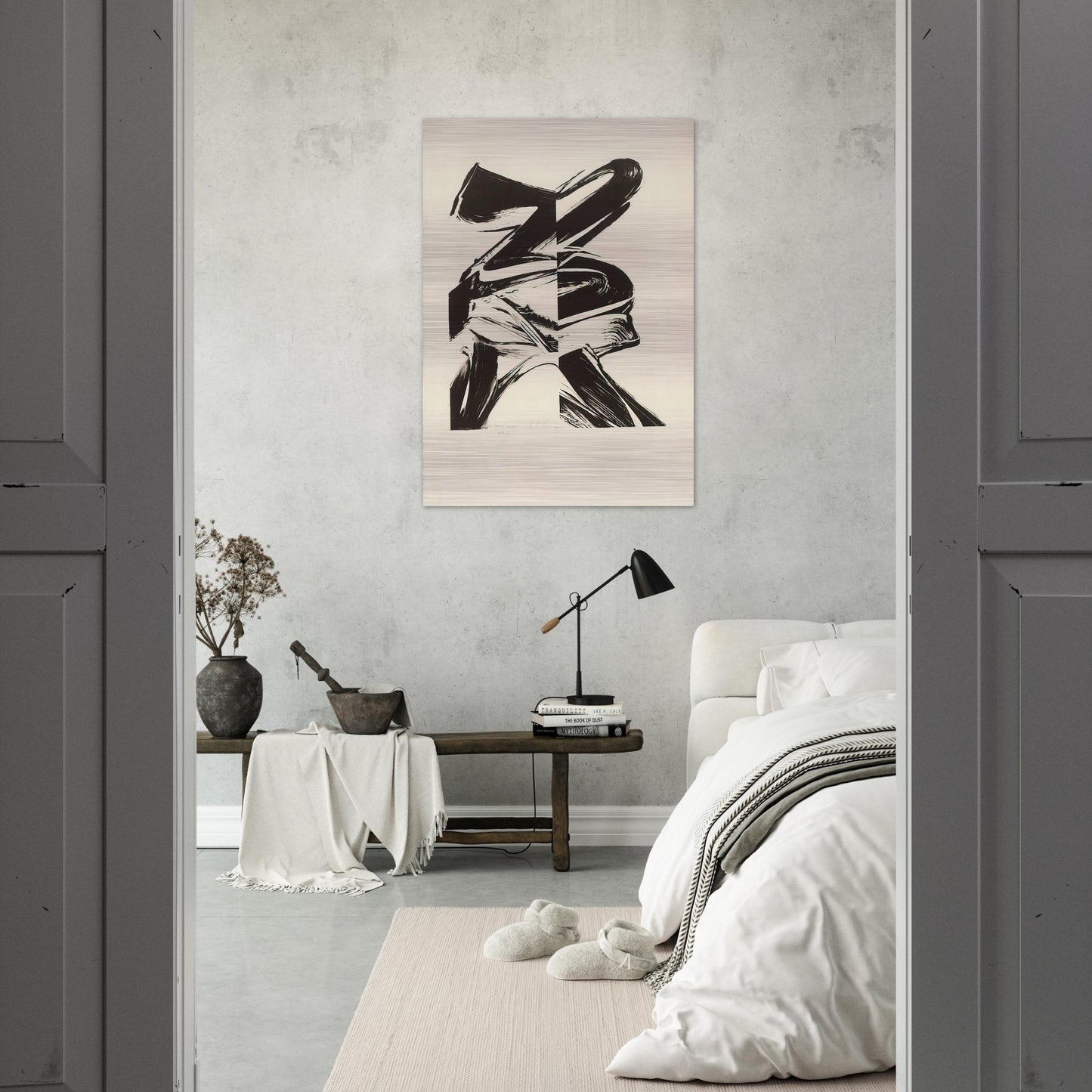 Untitled From a Laugh without Mouth - Karl Otto Gotz Brushed Aluminum Print - 70x100 cm / 28x40 inches | Karl Otto Gotz Aluminum Print | Karl Otto Gotz Prints