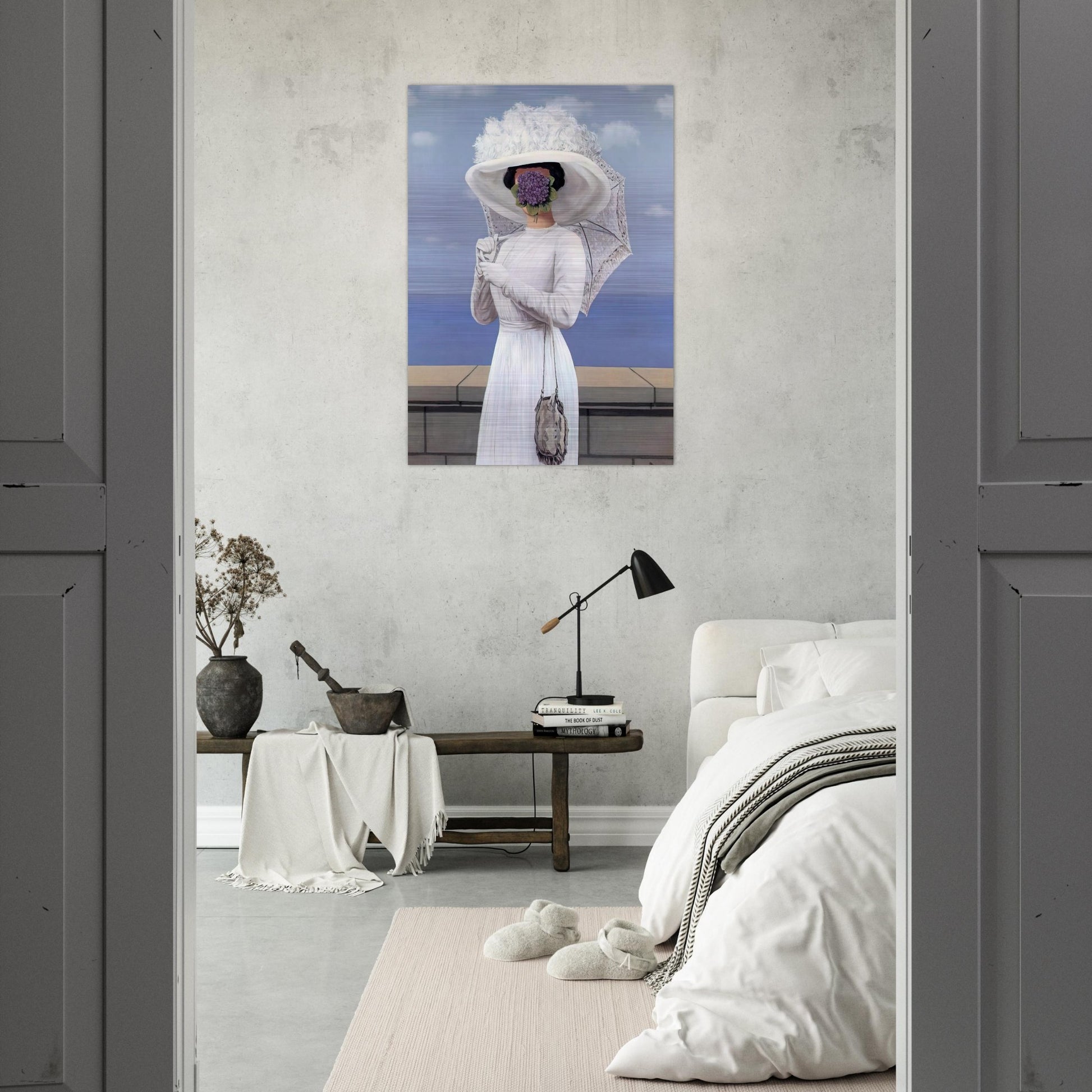 THE GREAT WAR 1964 1 - Rene Magritte Brushed Aluminum Print - 70x100 cm / 28x40 inches | Rene Magritte Aluminum Print | Rene Magritte Prints