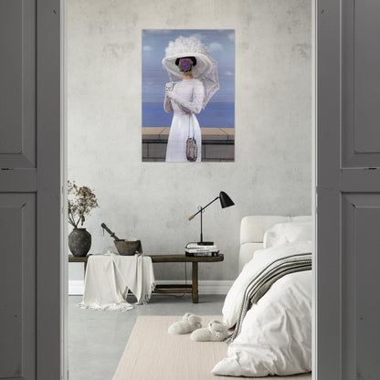 THE GREAT WAR 1964 1 - Rene Magritte Brushed Aluminum Print - 70x100 cm / 28x40 inches | Rene Magritte Aluminum Print | Rene Magritte Prints