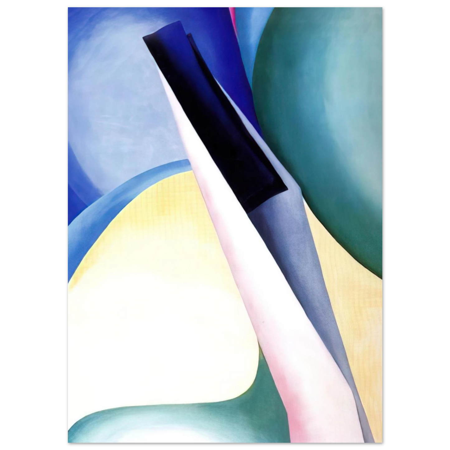 Georgia O'Keeffe - Black Spot No. 2 Fine Art Poster