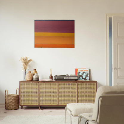 Untitled - 1964 - Larry Zox Brushed Aluminum Print - 70x100 cm / 28x40 inches | Larry Zox Aluminum Print | Larry Zox Prints