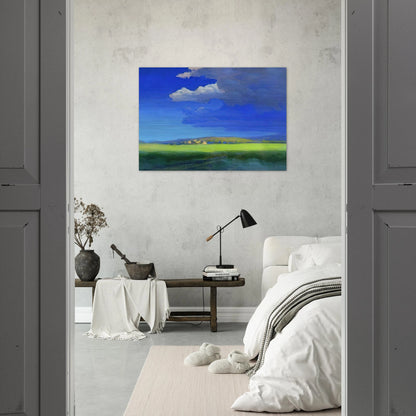 After the thunderstorm - Arkhyp Kuindzhi Brushed Aluminum Print - 70x100 cm / 28x40 inches | Arkhyp Kuindzhi Aluminum Print | Arkhyp Kuindzhi Prints