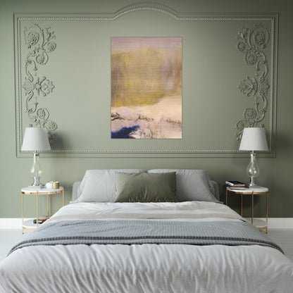 01 02 1997 1997 - Zao Wou-Ki Brushed Aluminum Print - 70x100 cm / 28x40 inches | Zao Wou-Ki Aluminum Print | Zao Wou-Ki Prints