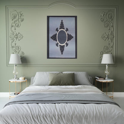 Mandala - 1955 - Forrest Bess Brushed Aluminum Print - 70x100 cm / 28x40 inches | Forrest Bess Aluminum Print | Forrest Bess Prints