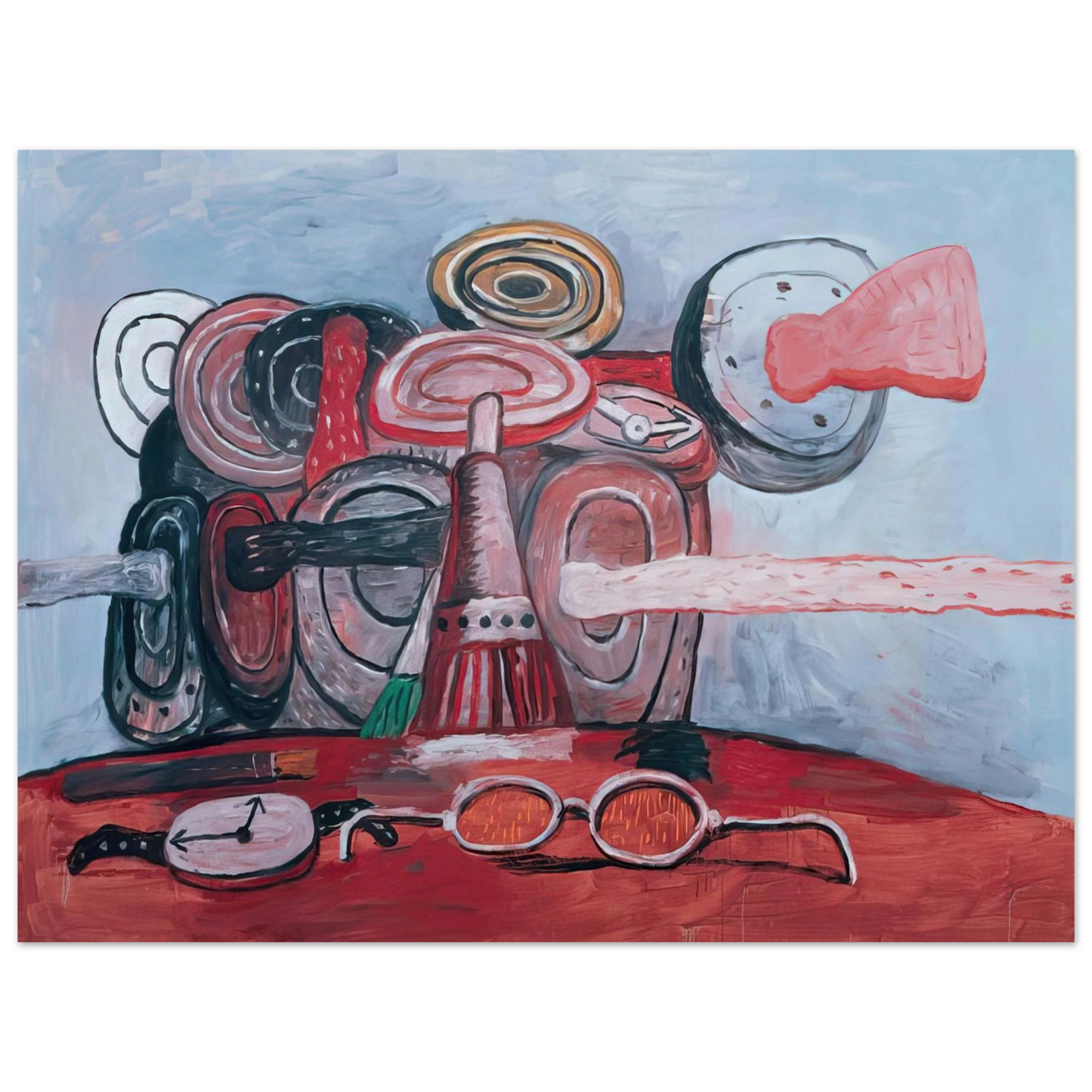 Philip Guston - AS IT GOES  75x100 cm / 30x40inches Fine Art Poster