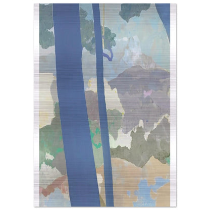 Landscape - Abstract Expressionism - Kenzo Okada Brushed Aluminum Print - 70x100 cm / 28x40 inches | Kenzo Okada Aluminum Print | Kenzo Okada Prints