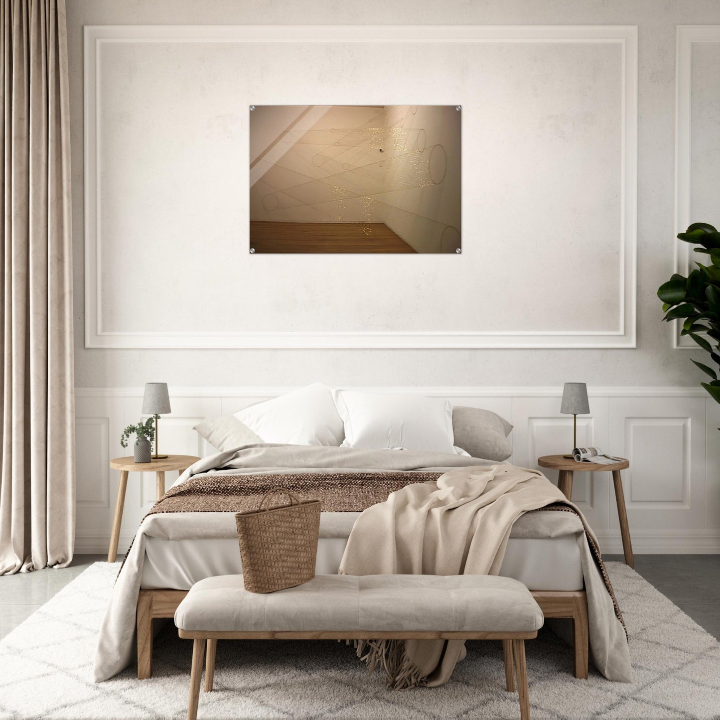 Web #1 B - 2002 - Lygia Pape Acrylic Print - 70x100 cm / 28x40″ inches | Lygia Pape Wall Art | Lygia Pape Prints