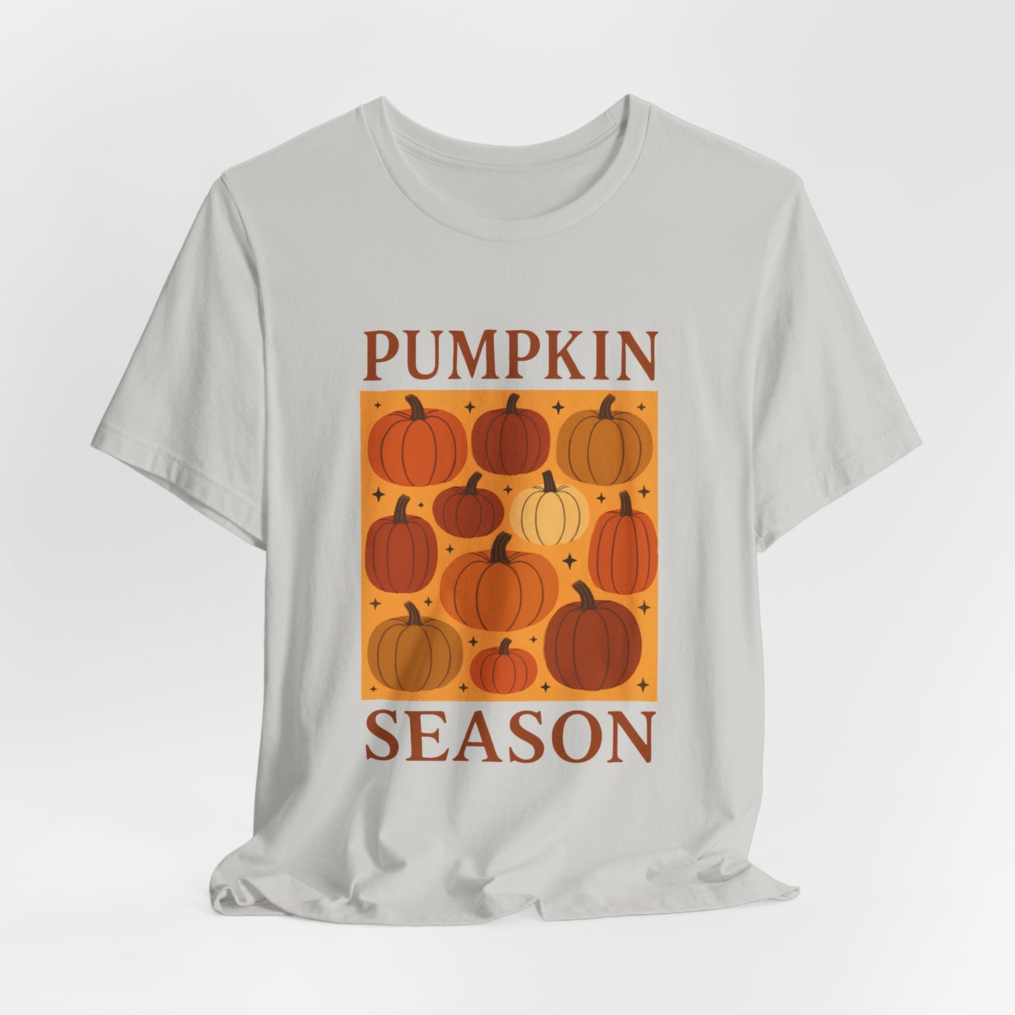 Camiseta de temporada de calabaza para mujer Boho Pumpkin
