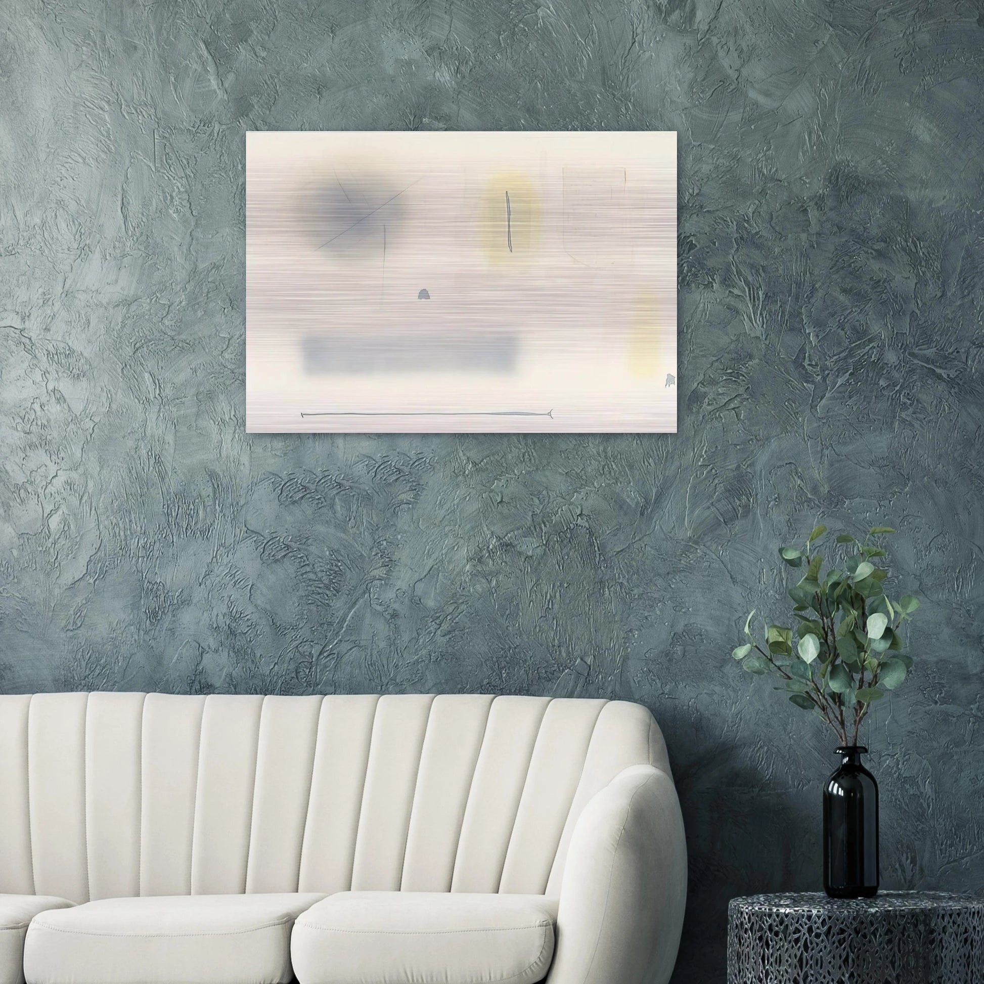 Untitled - 1952 - John Ferren Brushed Aluminum Print - 70x100 cm / 28x40 inches | John Ferren Aluminum Print | John Ferren Prints
