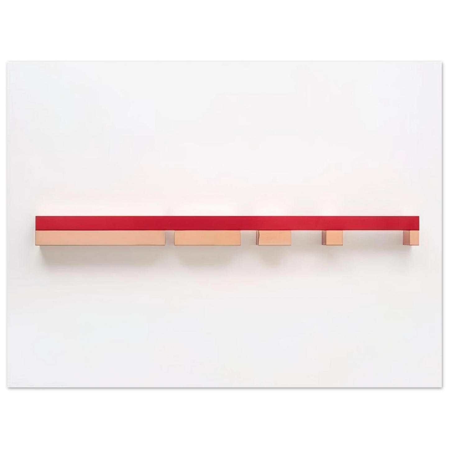 Donald Judd - Untitled 79-35 - 1979  75x100 cm / 30x40inches Fine Art Poster