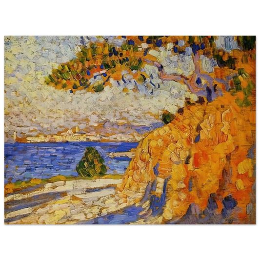 Theo van Rysselberghe - MIDI LANDSCAPE  75x100 cm / 30x40inches Fine Art Poster