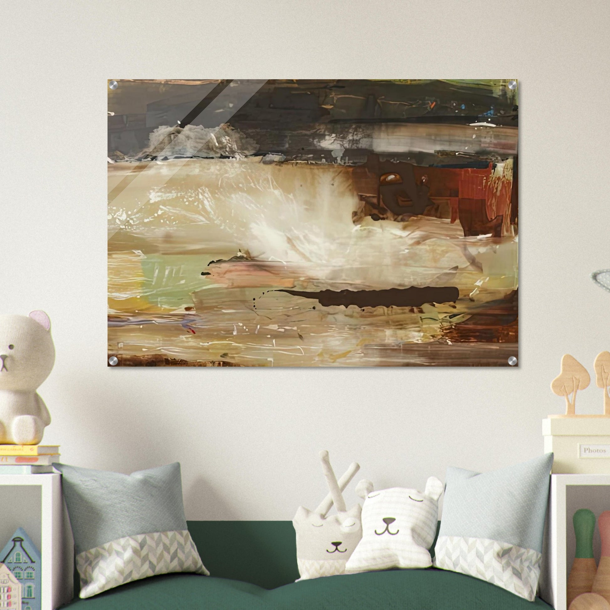 For E.M., 1981- - Helen Frankenthaler Acrylic Print - 70x100 cm / 28x40″ inches